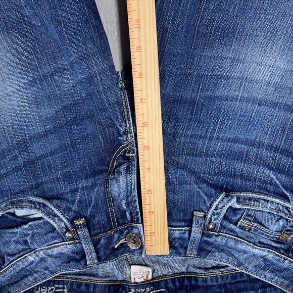 VTG Silver Jeans Eden Bootcut Jeans Women Size 27 Blue Low‎ Rise Stretch Canada - Picture 5 of 12